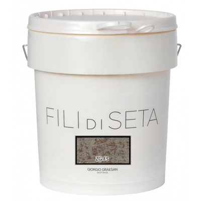 Διακοσμητικό Χρώμα Νερού Τεχνοτροπίας Κωδ. ZG-F5 με Βάση Ακρυλικές Ρητίνες και Φυσική Άμμο Fili di Seta Giorgio Graesan σε 1Lit 