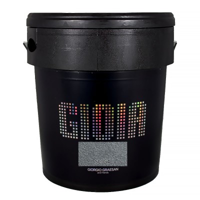 Διακοσμητικό χρώμα Τεχνοτροπίας με βάση, με ιριδίζον-περλέ φινίρισμα  Κωδ. SC-G4 με νιφάδες από ασημί φίλντισι Gioia Giorgio Graesan σε 1Lit 