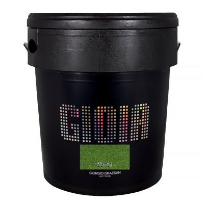 Διακοσμητικό χρώμα Τεχνοτροπίας με βάση, με ιριδίζον-περλέ φινίρισμα  Κωδ. ZB-G1 με νιφάδες από ασημί φίλντισι Gioia Giorgio Graesan σε 2.5Lit 