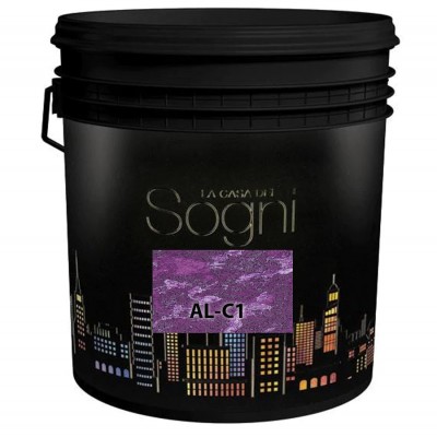 Διακοσμητικό Χρώμα Νερού Τεχνοτροπίας Κωδ. AL-C1 που Eπιτρέπει να αναπαραχθεί το αποτέλεσμα ενός παλαιού τοίχου La Casa dei Sogni Giorgio Graesan σε 1Lit 
