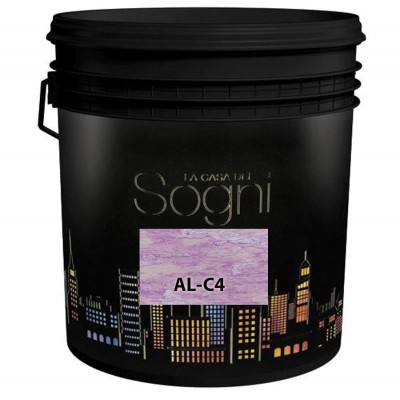 Διακοσμητικό Χρώμα Νερού Τεχνοτροπίας Κωδ. AL-C4 που Eπιτρέπει να αναπαραχθεί το αποτέλεσμα ενός παλαιού τοίχου La Casa dei Sogni Giorgio Graesan σε 1Lit 