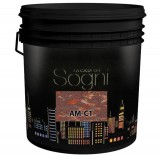 Διακοσμητικό Χρώμα Νερού Τεχνοτροπίας Κωδ. AM-C1 που Eπιτρέπει να αναπαραχθεί το αποτέλεσμα ενός παλαιού τοίχου La Casa dei Sogni Giorgio Graesan σε 1Lit