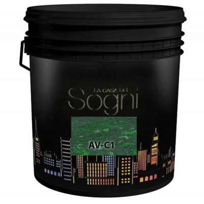 Διακοσμητικό Χρώμα Νερού Τεχνοτροπίας Κωδ. AV-C1 που Eπιτρέπει να αναπαραχθεί το αποτέλεσμα ενός παλαιού τοίχου La Casa dei Sogni Giorgio Graesan σε 1Lit 