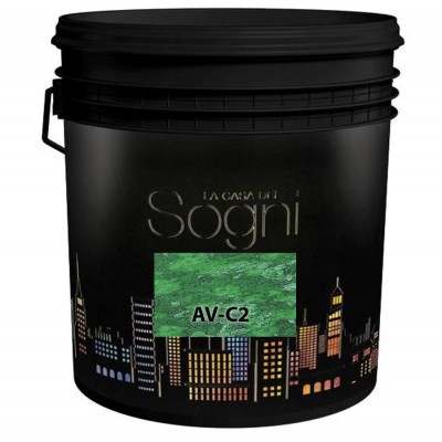 Διακοσμητικό Χρώμα Νερού Τεχνοτροπίας Κωδ. AV-C2 που Eπιτρέπει να αναπαραχθεί το αποτέλεσμα ενός παλαιού τοίχου La Casa dei Sogni Giorgio Graesan σε 1Lit 