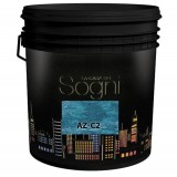 Διακοσμητικό Χρώμα Νερού Τεχνοτροπίας Κωδ. AZ-C2 που Eπιτρέπει να αναπαραχθεί το αποτέλεσμα ενός παλαιού τοίχου La Casa dei Sogni Giorgio Graesan σε 1Lit