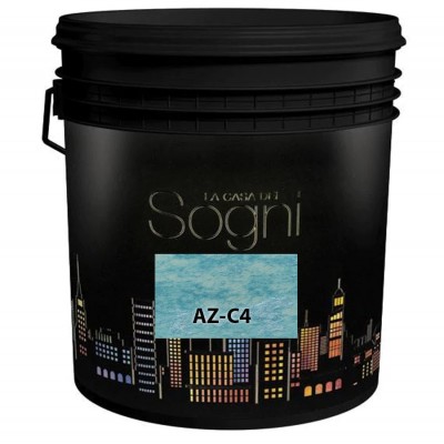 Διακοσμητικό Χρώμα Νερού Τεχνοτροπίας Κωδ. AZ-C4 που Eπιτρέπει να αναπαραχθεί το αποτέλεσμα ενός παλαιού τοίχου La Casa dei Sogni Giorgio Graesan σε 1Lit 