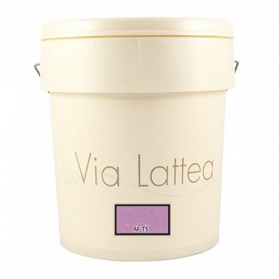 Διακοσμητική Ακρυλική Βαφή Νερού Τεχνοτροπίας Κωδ. AF-T5 με Λευκά Πρόσθετα Μικροσφαιρίδια και Ασημί Στοιχεία Μετάλλου La Via Lattea Giorgio Graesan σε 1Lit 