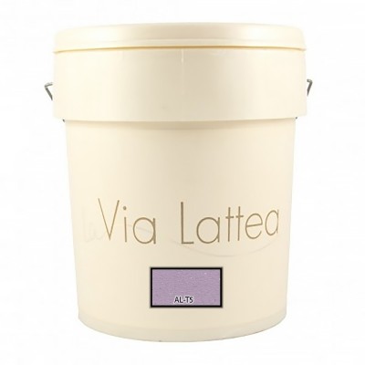 Διακοσμητική Ακρυλική Βαφή Νερού Τεχνοτροπίας Κωδ. AL-T5 με Λευκά Πρόσθετα Μικροσφαιρίδια και Ασημί Στοιχεία Μετάλλου La Via Lattea Giorgio Graesan σε 1Lit 