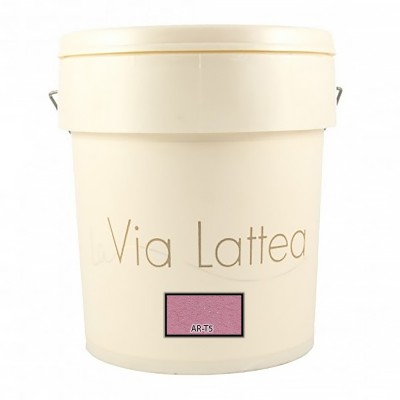 Διακοσμητική Ακρυλική Βαφή Νερού Τεχνοτροπίας Κωδ. AR-T5 με Λευκά Πρόσθετα Μικροσφαιρίδια και Ασημί Στοιχεία Μετάλλου La Via Lattea Giorgio Graesan σε 1Lit 