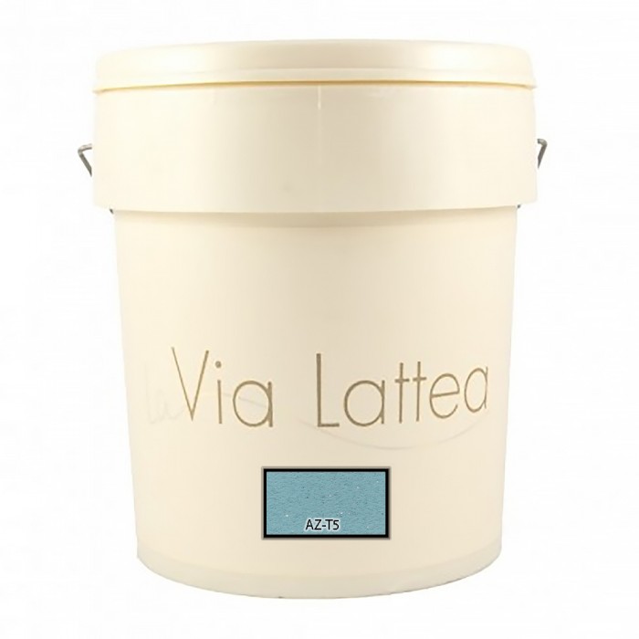 Διακοσμητική Ακρυλική Βαφή Νερού Τεχνοτροπίας Κωδ. AZ-T5 με Λευκά Πρόσθετα Μικροσφαιρίδια και Ασημί Στοιχεία Μετάλλου La Via Lattea Giorgio Graesan σε 1Lit