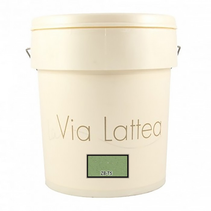 Διακοσμητική Ακρυλική Βαφή Νερού Τεχνοτροπίας Κωδ. ZB-T5 με Λευκά Πρόσθετα Μικροσφαιρίδια και Ασημί Στοιχεία Μετάλλου La Via Lattea Giorgio Graesan σε 1Lit