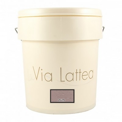 Διακοσμητική Ακρυλική Βαφή Νερού Τεχνοτροπίας Κωδ. ZG-T5 με Λευκά Πρόσθετα Μικροσφαιρίδια και Ασημί Στοιχεία Μετάλλου La Via Lattea Giorgio Graesan σε 1Lit 