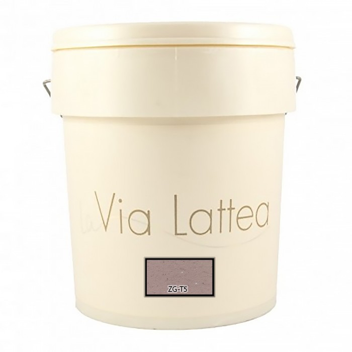 Διακοσμητική Ακρυλική Βαφή Νερού Τεχνοτροπίας Κωδ. ZG-T5 με Λευκά Πρόσθετα Μικροσφαιρίδια και Ασημί Στοιχεία Μετάλλου La Via Lattea Giorgio Graesan σε 1Lit