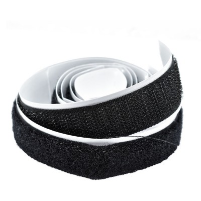 Αυτοκόλλητη Ταινία (χριτς-χρατς) Στερέωσης 50cmx20mm Μαύρη Den Braven