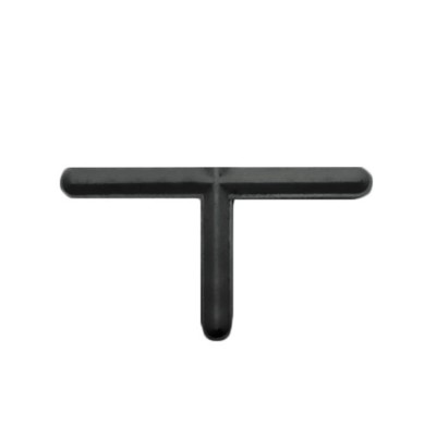 Ταφ πλακιδίων Raimondi Art. 155Τ  5mm Πλάτος και 6mm Βάθος 200 τεμάχια Μαύρα