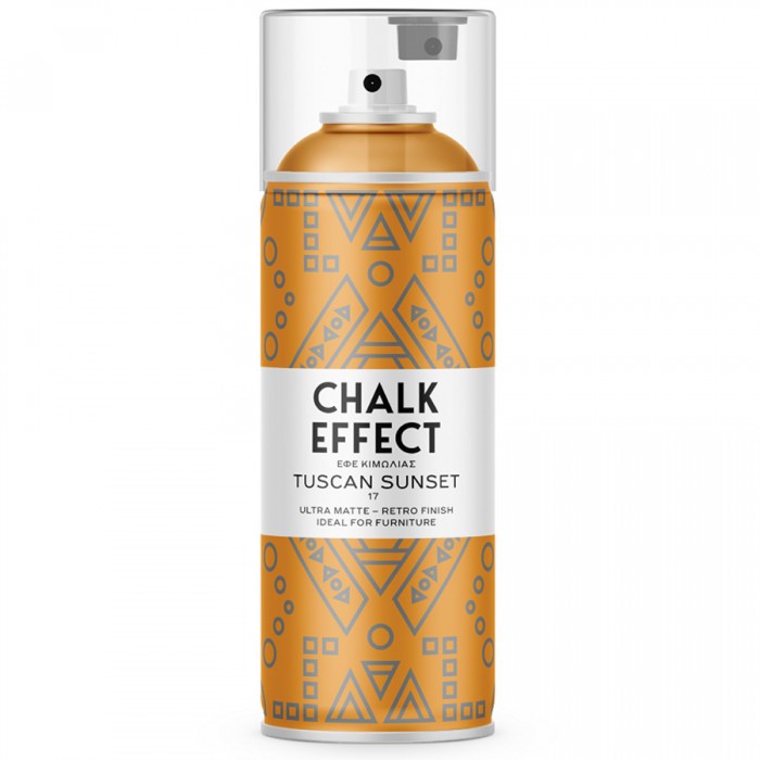 Χρώμα Κιμωλίας σε Σπρευ Chalk Effect 400ml Tuscan Sunset No17