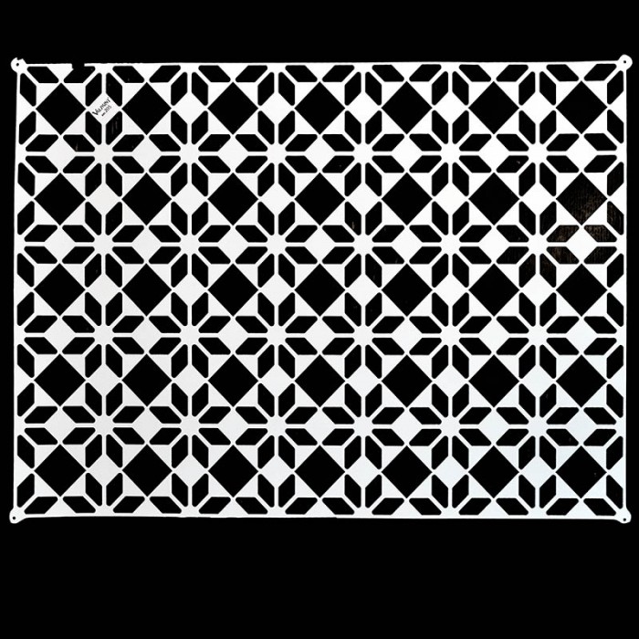 Stencil για Διακόσμηση Τοίχου VALPAINT SpA 62 x 44 cm ART205