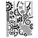 Stencil για Διακόσμηση Τοίχου VALPAINT SpA 47 x 66 cm ART209