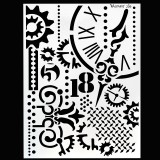 Stencil για Διακόσμηση Τοίχου VALPAINT SpA 47 x 66 cm ART209