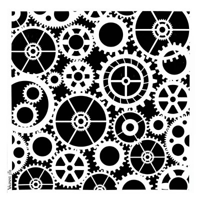 Stencil για Διακόσμηση Τοίχου VALPAINT SpA 49 x 49 cm ART210