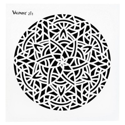 Stencil για Διακόσμηση Τοίχου VALPAINT SpA 40 x 40 cm ART211