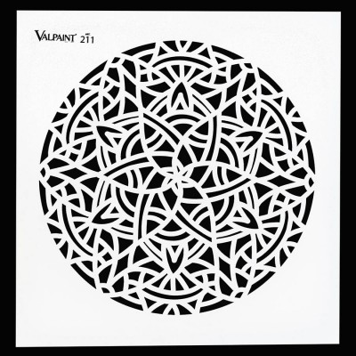 Stencil για Διακόσμηση Τοίχου VALPAINT SpA 40 x 40 cm ART211
