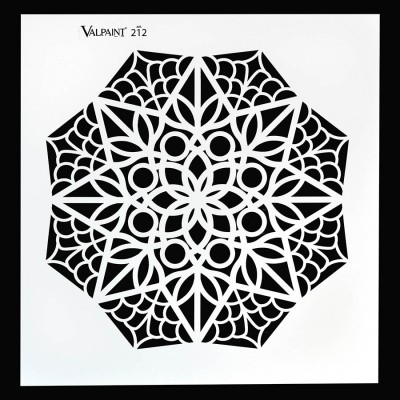 Stencil για Διακόσμηση Τοίχου VALPAINT SpA 40 x 40 cm ART212