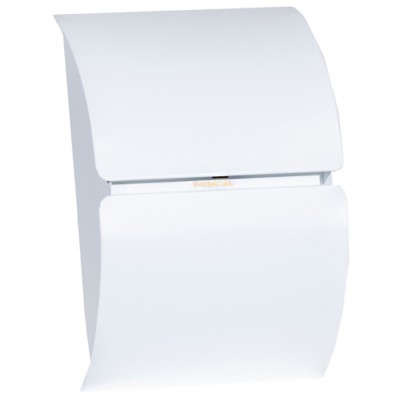 Γραμματοκιβώτια Viometal σειρά Toledo 0100 σε Άσπρο (21.5x32x10cm)