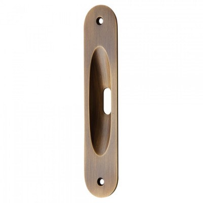 Χούφτα συρόμενης πόρτας σειρά 220 Μπρονζέ με Οπή