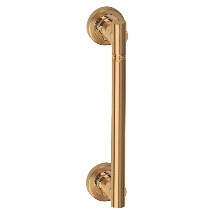 Λαβή εξώπορτας (1 Τεμάχιο) Convex σειρά 115 260mm σε Ματ Όρο-Όρο