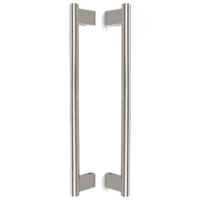 Λαβές εξώπορτας (2 Τεμάχια) Convex σειρά 1167 σε Inox