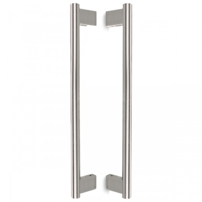 Λαβές εξώπορτας (2 Τεμάχια) Convex σειρά 1167 σε Inox