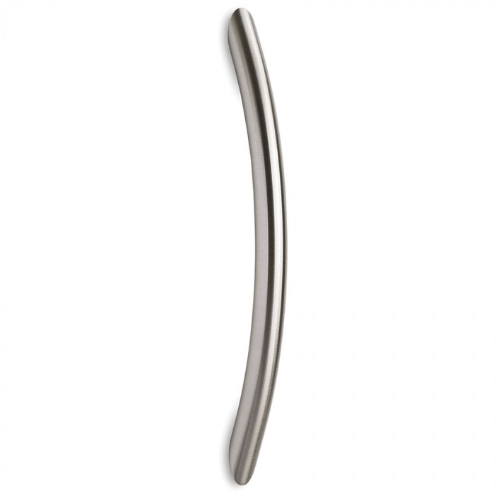 Λαβή εξώπορτας (1 Τεμάχιο) Convex σειρά 129 300,5mm σε Ματ Νίκελ