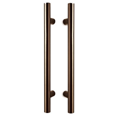 Λαβές εξώπορτας (2 Τεμάχια) Convex σειρά 475 σε Ματ Αντικέ