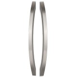 Λαβές εξώπορτας (2 Τεμάχια) Convex σειρά 883 σε Ματ Νίκελ