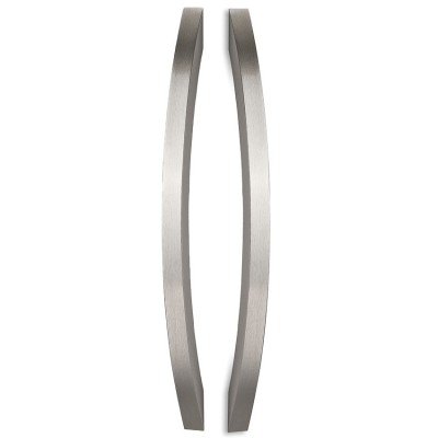 Λαβές εξώπορτας (2 Τεμάχια) Convex σειρά 883 σε Ματ Νίκελ