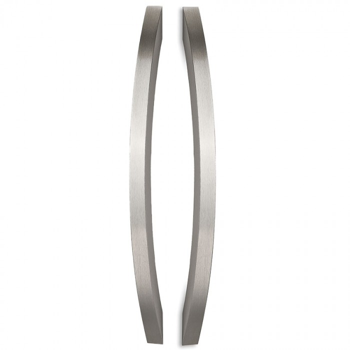 Λαβές εξώπορτας (2 Τεμάχια) Convex σειρά 883 σε Ματ Νίκελ