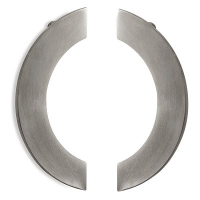 Λαβές εξώπορτας (2 Τεμάχια) Convex σειρά 921 σε Ματ Νίκελ-Ανοξείδωτο