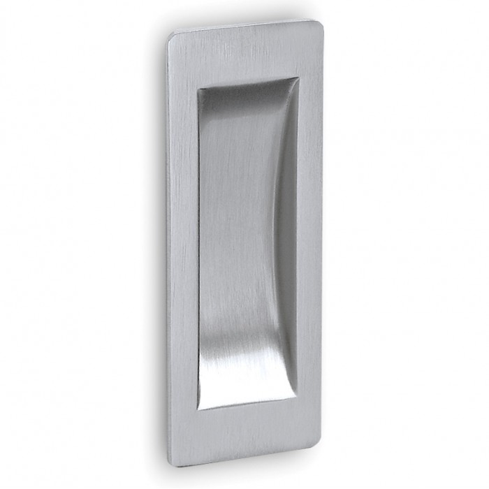 Χούφτα Ανασυρώμενου Κουφώματος Convex 1555PS σε Ματ Χρώμιο