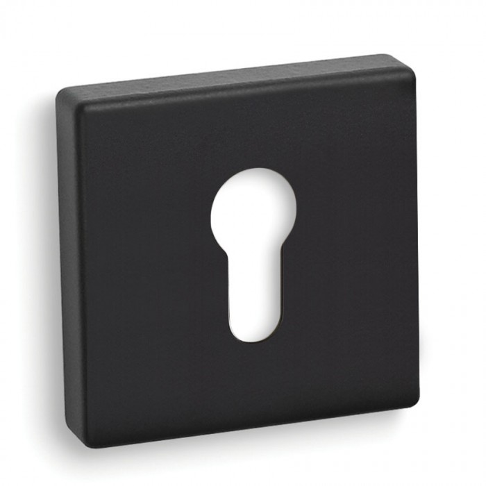 Ροζέτα Convex εξώπορτας 2145  σε Ματ Μαύρο