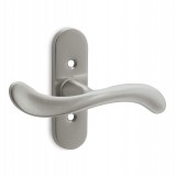 Γρυλόχερο παραθύρου Convex με χειρολαβή σειρά 425W σε Φυσικό Σίδηρο