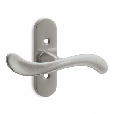 Γρυλόχερο παραθύρου Convex με χειρολαβή σειρά 425W σε Φυσικό Σίδηρο