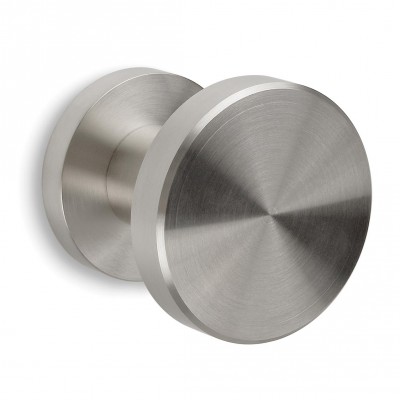 Μπούλ εξώθυρας Convex σειρά 697 Ø80mm σε Ματ Νίκελ