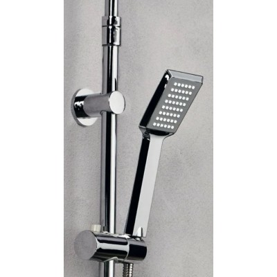 Στήλη Ντουζ επεκτεινόμενη από 85cm - 137cm με τηλέφωνο 53240-1 Tema Quadro