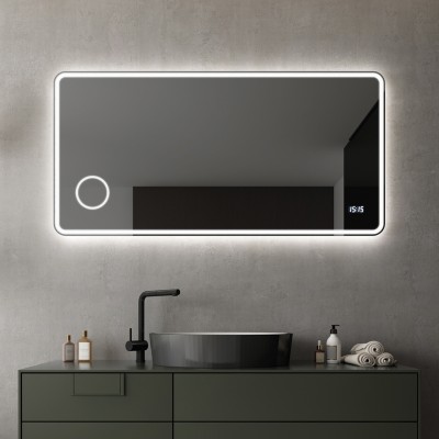 Καθρέφτης Μπάνιου Φωτιζόμενος  Cult 80x80 Luminor CUL8080