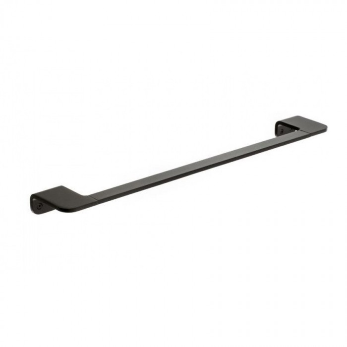 Πετσετοθήκη Αλουμινίου 60cm  ONYX 06631.001 σε μαύρο χρώμα