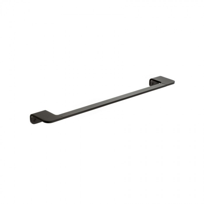 Πετσετοθήκη Αλουμινίου 49cm ONYX 06630.001 σε μαύρο χρώμα