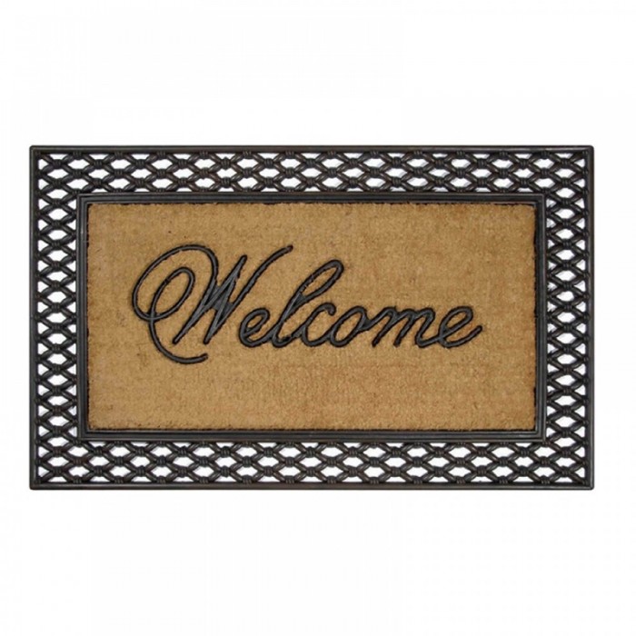 ΠΑΤΑΚΙ ΕΙΣΟΔΟΥ ΑΠΟ ΚΟΚΟΦΟΙΝΙΚΑ ΜΕ ΑΝΤΙΟΛΙΣΘΗΤΙΚΟ ΥΠΟΣΤΡΩΜΑ IMPORT No197 60x100cm