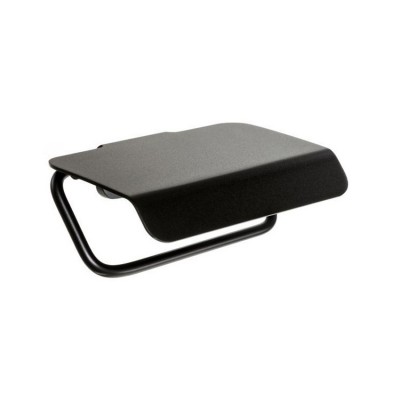 Χαρτοθήκη με καπάκι Αλουμινίου ONYX 06632.001 σε μαύρο χρώμα