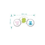 Κρεμάστρα 3 Θέσεων Cebi 2116 Ελέφαντας-Ταύρος-Αρκουδάκι